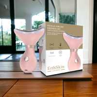 ErthSkin London Sistema antienvejecimiento LED para definir el cuello y la mandíbula (color rosa) - details 3
