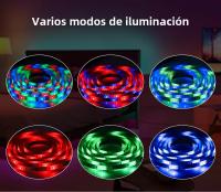 Tira De Luces LED RGB USB 5V Impermeable Para Sala De Juegos Decoración De Retroiluminación De TV Cinta Flexible De Cambio De Color - details 4
