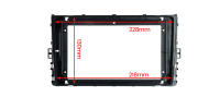 Marco De Radio Multimedia MEKEDE Para Volkswagen VW T-Cross MQB Tiguan Atlas Carabelle T6.1 Passat 2019-2020 Accesorio De Coche - details 6