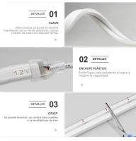 Tira De Luces LED Toque De Mano 12V Dimmer Neon Para Cocina Decoración De Navidad Lámpara De Fondo Tape De Neón - details 5