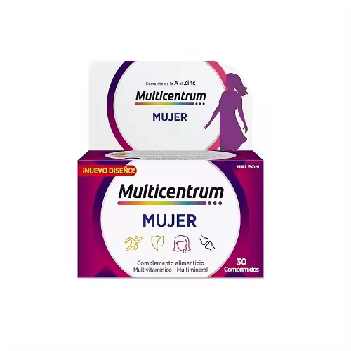Multicentrum Mujer, Comprimidos para Necesidades Nutricionales de Mujeres - 1