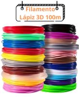 CAELLUMA - Filamento PLA 1,75 mm para lápiz 3D y impresora 3D - Caja con 20 o 30 colores - 100 150 y 200 metros en total - Incluye plantillas y accesorios la Opción de 200 metros - details 2
