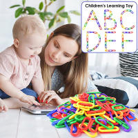 Bloques Educativos De Cadena Geométrica Para Niños Juguete De Entrainamiento De Acción Arco Iris C-Clip Fabricado En Plástico Adecuado Para Edades 6-12 Años - details 3