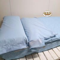 ROYAL Saco Nórdico Nido Azul Estrellas Cama 90 Con Cremallera y Fuelle Sin Relleno. Ideal para no destaparse al dormir, muy fácil de hacer la cama - details 1