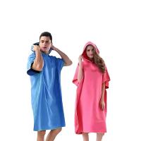 Poncho De Playa Para Adultos Toalla De Baño Microfibra Toalla De Natación Secado Rápido Funda De Sillín De Bicicleta - details 3