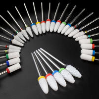 Juego De 5 Piezas De Cuchillas De Pulido Para Manicura Cerámica Para Taladro De Uñas Herramientas De Pedicura Para Eliminar Gel - details 0