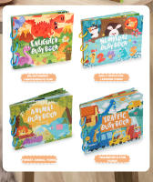 Libro De Actividades Para Niños Con Pegatinas Montessori Juguete Educativo Temprano Para Bebés Y Niños Pequeños Juego De Rompecabezas De Tablero De Aprendizaje - details 3