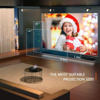 Proyector YT100 Portátil De Alta Calidad Para Exteriores Y Camping Soporta Mirroring Inalámbrico Para Teléfono Móvil Teatro En Casa Con Altavoz Integrado - details 10
