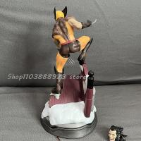 Figura De Acción X-Men Wolverine Disfraz Marrón Logan Juguete Modelo Muñeca Articulada Colección Regalos De Cumpleaños Para Adolescentes Y Adultos - details 7