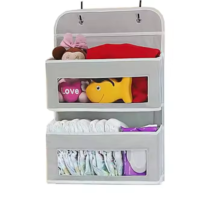 Organizador De Almacenamiento Colgante Con 5 Estantes Para Puerta Anti-Desplazamiento Gran Capacidad Adecuado Para Dormitorio Y Baño - 1