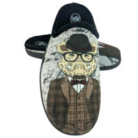 Zapatillas Flossy para Hombre, Diseño Ligero, Fabricadas en España, Suela Antideslizante - Modelo Sherlock Holmes - details 1