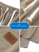 Pantalones De Jogger Largos Casuales Para Hombre Para Secado Rápido Primavera Verano Delgados Moda Rectos Sueltos Fluidejos Trousers - details 8