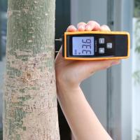 Probador de humedad para y Madera, medidor de fugas, humedad, mortero de cemento, detector de contenido de Agua con retroiluminación LCD (Amarillo) - details 2