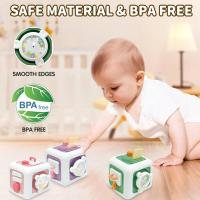 Juguete Educativo Sensorial Montessori Para Bebés Cubo De Actividades Para Practicar Habilidades Matemáticas Y Motoras Finales Regalo Para Niños Y Niñas - details 4