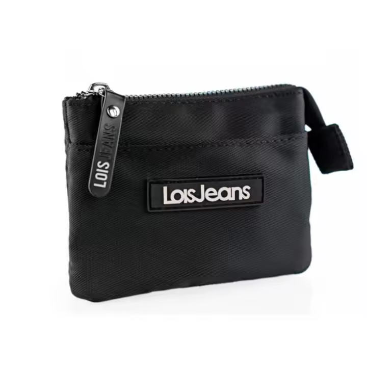 Monedero Doble Lois Ellen Negro - 1