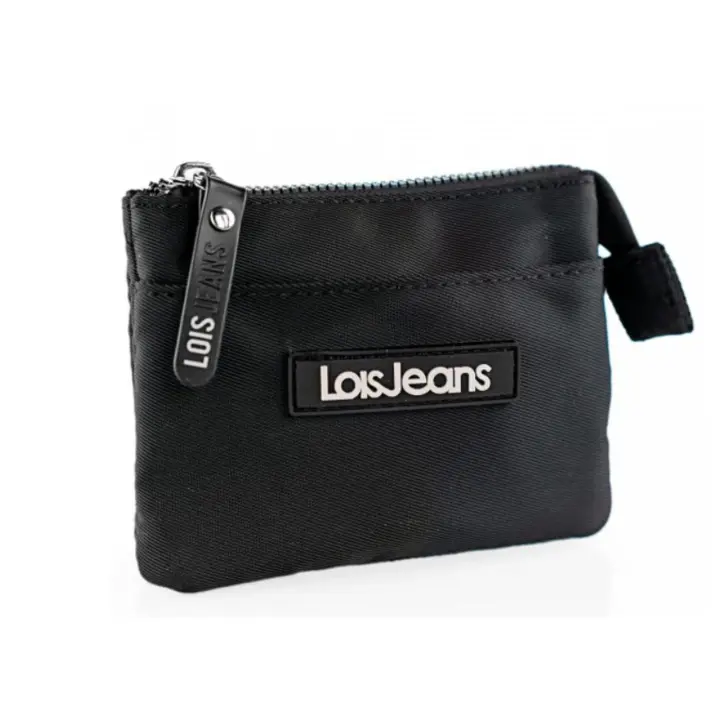 Monedero Doble Lois Ellen Negro - 1