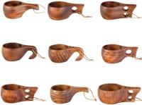 Tazas de té de madera, tazas de leche de madera de acacia, tazas de café, artículos para beber en la cocina, té - details 1