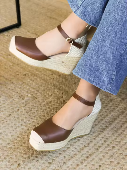 Genuins Tokat Leather Mujer - Alpargatas de yute para verano - Calzado Eco Extracómodo - 1