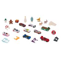 Hot Wheels calendario de adviento con 8 coches y 16 accesorios sorpresa como figuras y figuritas - details 1