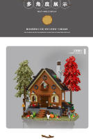 Bloques De Construcción Creativos Serie Foresta House Modelo De Ciudad Luz Conjunto De Calle Vivienda Modular Arquitectura Para Niños Regalos Para Niños - details 14