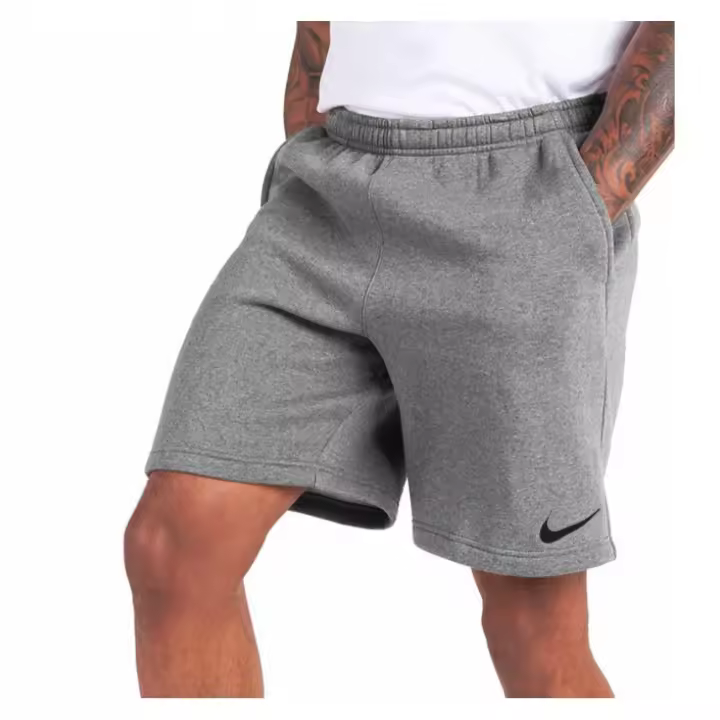 Nike Pantalón Deportivo Corto Park 20 para Hombre, Gris y Azul - 1