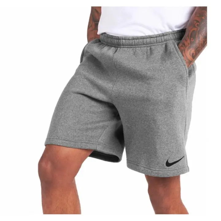 Nike Pantalón Deportivo Corto Park 20 para Hombre, Gris y Azul - 1