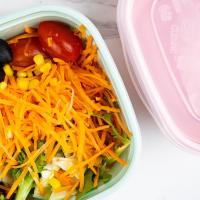 HOGUITA-Pack de 12 Recipientes de Plástico con Tapa en Color Surtido, Recipientes Reutilizables para Comida y Alimentos Sin BPA, Juegos de Tupper Plasticos para Alimentos, Fiambreras Aptas para Microondas, Congelador y Lavavajillas - details 2