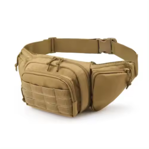 Prowalk riñonera de cintura táctica militar para senderismo y rutas de montaña, multifunción y varios bolsillos para ciclismo caza y pesca, running, trekking , excursiones y actividades al aire libre para hombres y mujeres, - 1