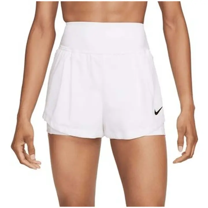 Short Nikecourt Advantage Para Mujer En Color Blanco - 1