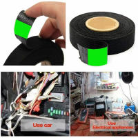 Cinta Adhesiva De Resistencia Al Calor 15M X 9MM Para Cableado De Automóvil Y Reducción Del Ruido En Empaques De 1 Pieza - details 9