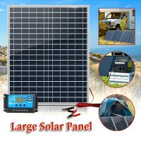 Kit De Cargador Solar De Alta Eficiencia 1000W Con Batería De 12V Para Emergencias Y Camping Recargable Rápido 20W/H - details 2