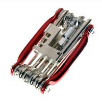 Herramienta Multifuncional De Bicicleta 11 En 1 Con Cortador De Cadena Llave Y Destornillador Para Bicicletas De Carretera Y Montaña CR-V Acero Color Rojo Azul Oro Negro - details 6