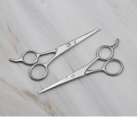 Tijeras De Afeitar Para Cejas Pestañas Y Nariz En Acero Inoxidable 130MM Herramienta De Maquillaje Y Manicura Cortador Y Trimmer De Cutículas - details 5