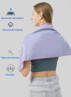 Toalla Deportiva De Secado Rápido Microfibra 40x80/76x152cm Negro Azul Marino Toalla De Playa Para Gimnasio Natación Running Yoga - details 1