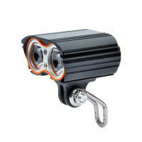 Luz De Bicicleta Frontal 800LM Con 2 Lámparas LED 5V-48V Faro De Montaña Para Ciclismo Nocturno Advertencia Fosa Exterior - details 0
