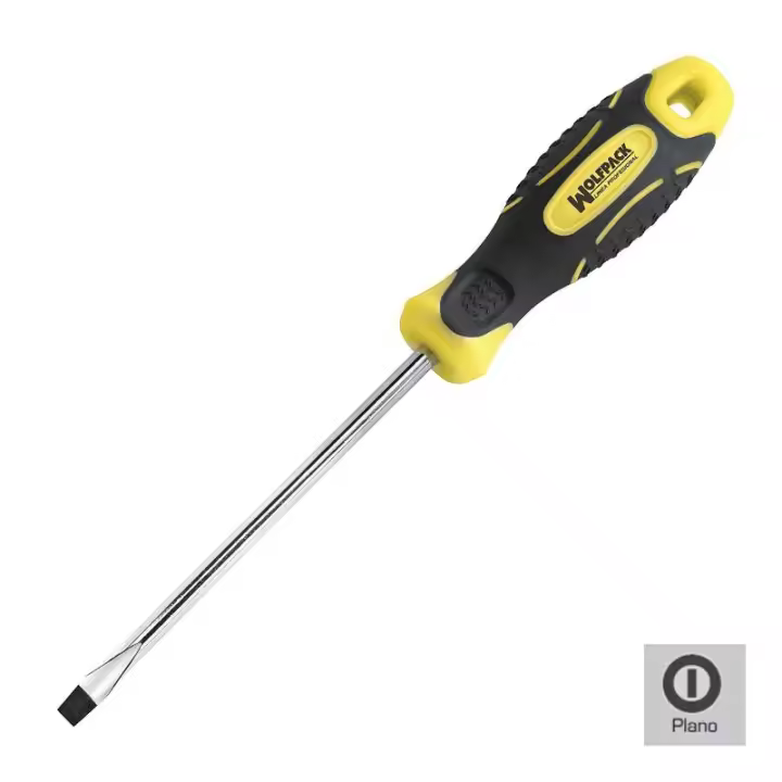 Destornillador bimaterial boca estampada 4x100 mm. - 1