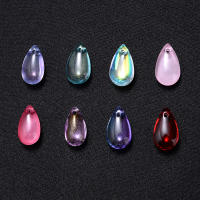 10pcs Perlas De Lágrima De Cristal Colorido 8x14mm Para Creación De Joyas Pulseras Collares Accesorios Hechas a Mano - details 2