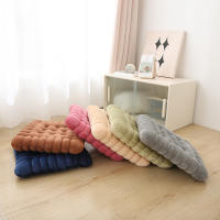Almohadilla Gruesa Con Almohadilla Y Galletas Para Sentarse De Largo Tapete Tatami Práctico Para Estancias En Casa Rectangular De Tela De Veludo Relleno De Algodón - details 7