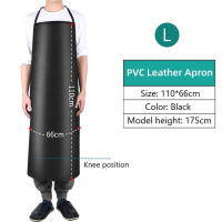 Aguja De PVC Delantal Impermeable Y Resistente Al Aceite Para Cocina Limpiador Aislante Térmico Para Soldadura Eléctrica - details 2
