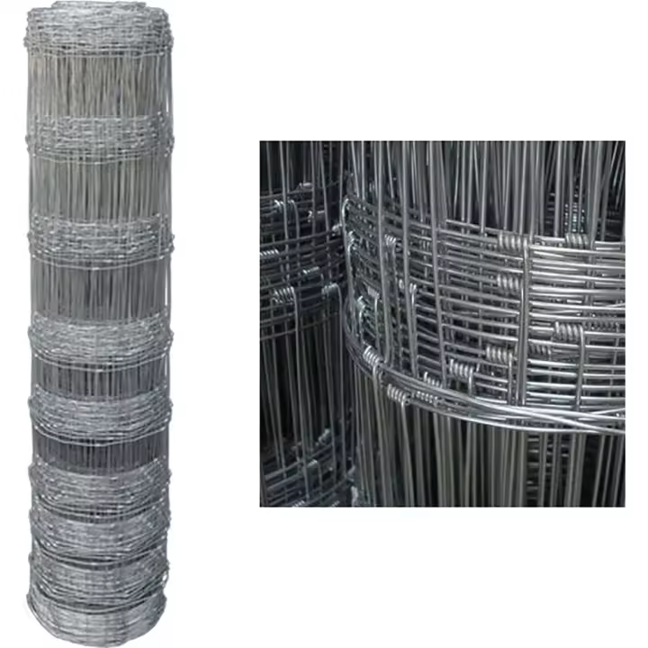Orework Malla Anudada Metálica 120cm 9x15cm 50m - Cerramientos Agrícolas - 1