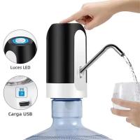Dispensador De Agua Automático Portátil Para El Hogar Con Bomba De Agua Botella Encendido Con Un Botón Convenientemente Al Aire Libre Negro Y Blanco - details 1