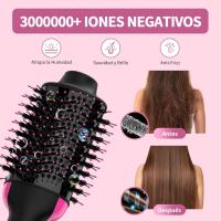 🔥【GIFT MAMÁ】Cepillo Secador Profesional 2en1｜Tecnología Iónica Antiencrespamiento｜Doble Voltaje Mundial｜Motor Turbo 1200W｜Salón en Casa-Cecodadi - details 2