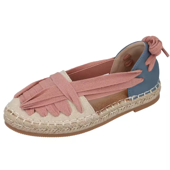Shoes Zapatillas De Lona marca L&R Shoes para niña en color rosa - 1