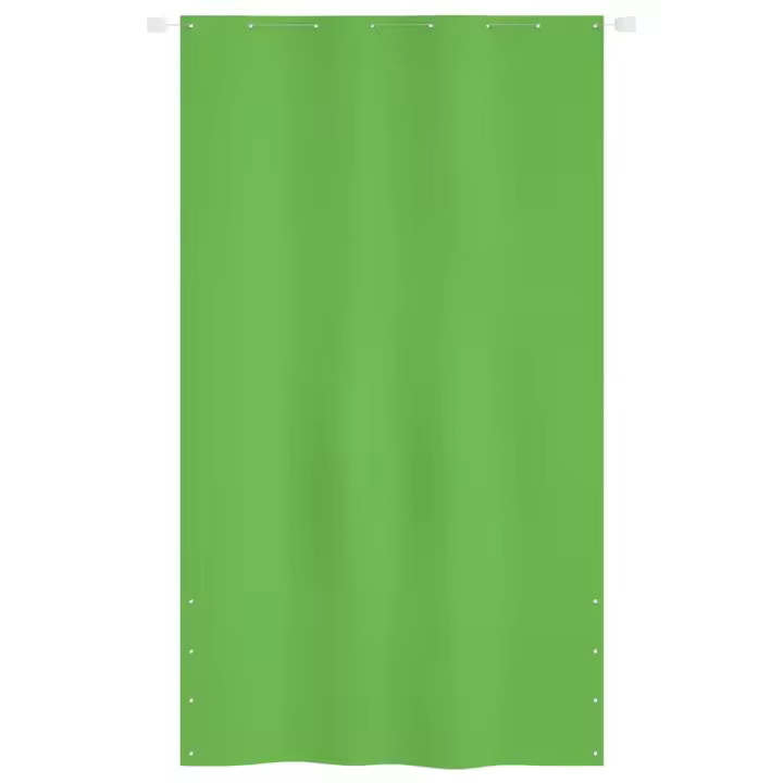 Toldo Pantalla para Balcón lienzo Oxford verde Claro 140x240 cm - 1