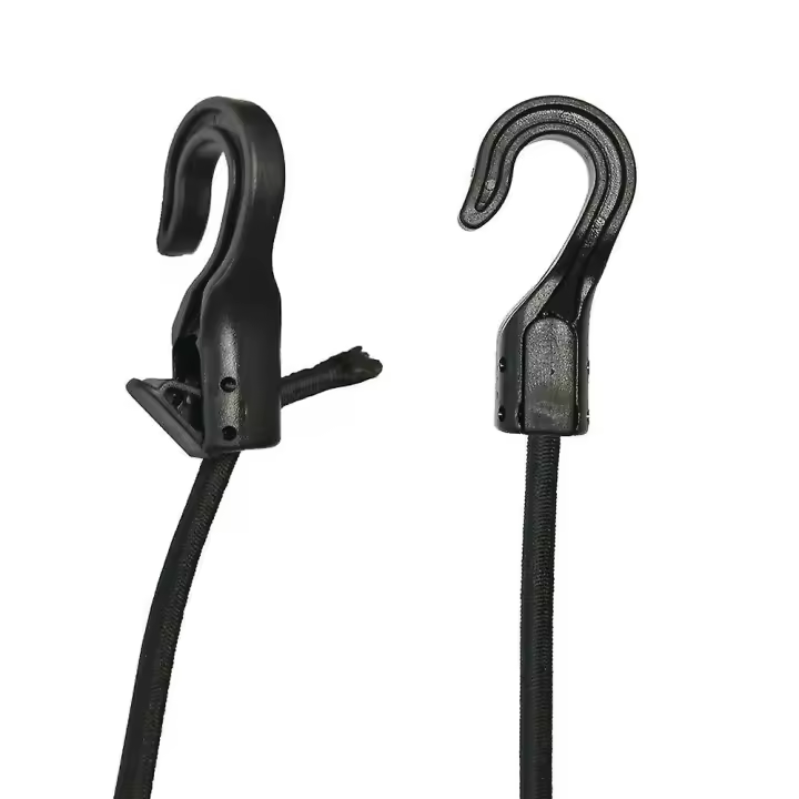 10pc Open End Cord Hooks Snap Boat Kayak Motorcycle Rope Buckle Camping Tent Hoo - 1