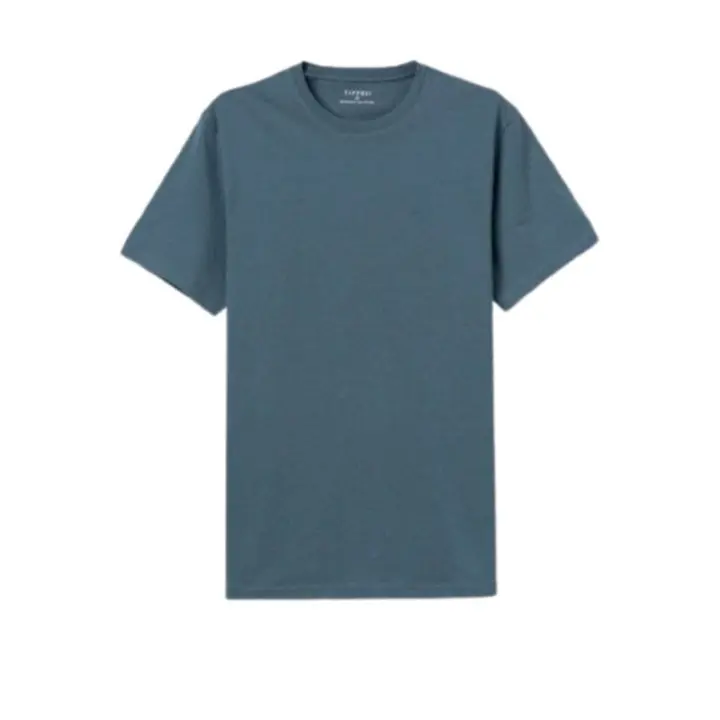 Tiffosi - Camiseta para Hombre - Manga Corta - Cuello Redondo - Azul - 1