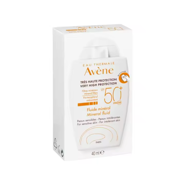 AVENE SOLAR FLUIDO MINERAL SPF50+ 40 ML - 1