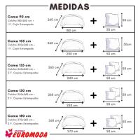 NATURALS - Colcha Bouti Estampada - Tejido Microfibra 100% Poliéster Extra Suave - Relleno 100% Poliéster - Fabricado en España - Modelos Geométricos - Cama 90/135/150/180 cm - details 0