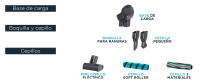Rowenta aspiradora escoba sin cable X-Pert 3.60 Flex, con 3 funciones en 1, autonomía de 45 minutos, batería de litio, tubo flexible, fácil acceso del suelo hasta el techo, aspiradora versátil con cabezal con luces led, RH6971WO - details 2