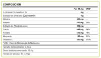 FULLGAS - NOs Nitrate (Fórmula de Nitratos pre-competición) - 370g -Fórmula pre-competición definitiva a base de citrulina malato, extractos de plantas, minerales y vitamina C. - details 2